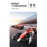 RASTAR 92300 non  ALFA ROMEO F1 C42 1:24 tỷ lệ 1:24 bộ đồ chơi xếp lắp ráp ghép mô hình Speed Champions Racing Cars 2022 ALFA ROMEO F1 C42 Đua Xe Công Thức 340 khối
