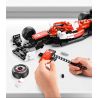 RASTAR 92300 non  ALFA ROMEO F1 C42 1:24 tỷ lệ 1:24 bộ đồ chơi xếp lắp ráp ghép mô hình Speed Champions Racing Cars 2022 ALFA ROMEO F1 C42 Đua Xe Công Thức 340 khối