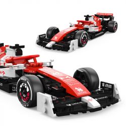 RASTAR 92300 non  ALFA ROMEO F1 C42 1:24 tỷ lệ 1:24 bộ đồ chơi xếp lắp ráp ghép mô hình Speed Champions Racing Cars 2022 ALFA ROMEO F1 C42 Đua Xe Công Thức 340 khối