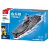 SLUBAN M38-B1210 B1210 1210 M38B1210 38-B1210 non  TÀU SÂN BAY SƠN ĐÔNG 1:700 tỷ lệ 1:700 bộ đồ chơi xếp lắp ráp ghép mô hình Military Army PLA.NAVY SHANDONG Quân Sự Bộ Đội