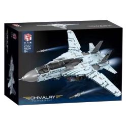 QIAO LE TONG 2322 non  MÁY BAY CHIẾN ĐẤU F14 bộ đồ chơi xếp lắp ráp ghép mô hình  CHIVALRY F14 WARPLANE Kỹ Thuật Công Nghệ Cao Mô Hình Phương Tiện 1662 khối