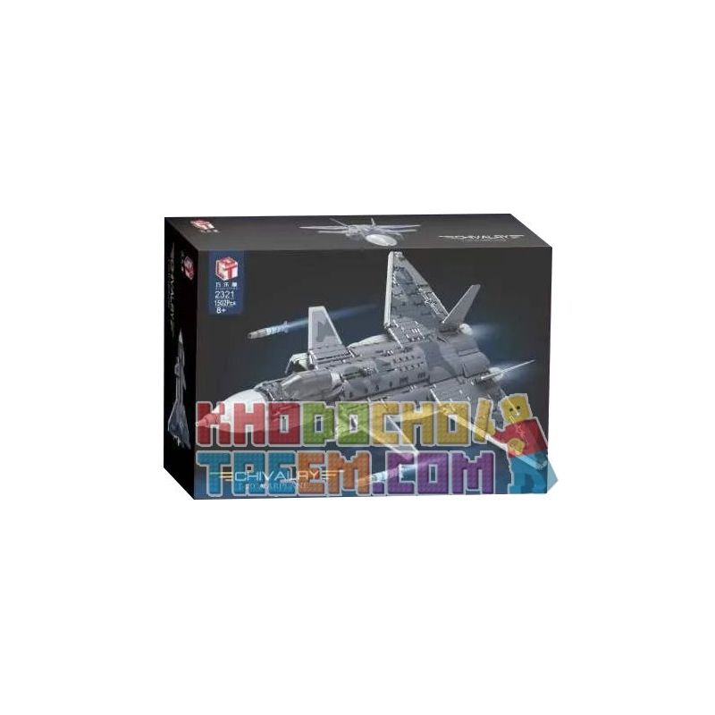 QIAO LE TONG 2321 non  TIÊM KÍCH J-20 bộ đồ chơi xếp lắp ráp ghép mô hình  CHIVALRY J-20 WARPLANE Kỹ Thuật Công Nghệ Cao Mô Hình Phương Tiện 1502 khối