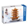 ZHEGAO LZ8246 8246 non  THÁP HẠC VÀNG bộ đồ chơi xếp lắp ráp ghép mô hình Creator YELLOW CRANE TOWER Sáng Tạo