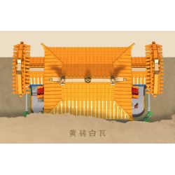 WEILE CHUANGXIANG 6008 non  LỆ NGUYÊN NGHE NHẠC bộ đồ chơi xếp lắp ráp ghép mô hình 1468 khối