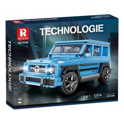 REOBRIX 11032 non  XE ĐỊA HÌNH BIG tỷ lệ 1:12 bộ đồ chơi xếp lắp ráp ghép mô hình Creator G CLASS "THE BEAST" Sáng Tạo 1204 khối