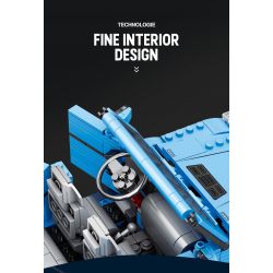 REOBRIX 11032 non  XE ĐỊA HÌNH BIG tỷ lệ 1:12 bộ đồ chơi xếp lắp ráp ghép mô hình Creator G CLASS "THE BEAST" Sáng Tạo 1204 khối