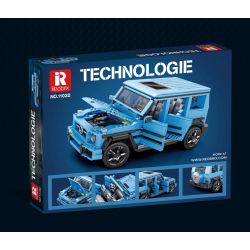 REOBRIX 11032 non  XE ĐỊA HÌNH BIG tỷ lệ 1:12 bộ đồ chơi xếp lắp ráp ghép mô hình Creator G CLASS "THE BEAST" Sáng Tạo 1204 khối