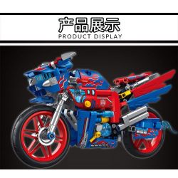 LE YI 88080 non  XE MÁY HẠNG NẶNG QINGTIAN bộ đồ chơi xếp lắp ráp ghép mô hình  Kỹ Thuật Công Nghệ Cao Mô Hình Phương Tiện 365 khối