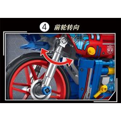 LE YI 88080 non  XE MÁY HẠNG NẶNG QINGTIAN bộ đồ chơi xếp lắp ráp ghép mô hình  Kỹ Thuật Công Nghệ Cao Mô Hình Phương Tiện 365 khối