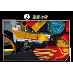 LE YI 88082 non  ĐẦU MÁY XE LỬA HẠNG NẶNG BỌC THÉP bộ đồ chơi xếp lắp ráp ghép mô hình  Kỹ Thuật Công Nghệ Cao Mô Hình Phương Tiện 426 khối