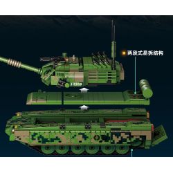 GUDI 20303 non  VŨ KHÍ QUÂN SỰ HẠNG NẶNG XE TĂNG NHẸ VT5 bộ đồ chơi xếp lắp ráp ghép mô hình Military Army Quân Sự Bộ Đội 1114 khối