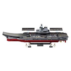 GUDI 20302 non  VŨ KHÍ QUÂN SỰ TÀU SÂN BAY SƠN ĐÔNG bộ đồ chơi xếp lắp ráp ghép mô hình Military Army Quân Sự Bộ Đội 1120 khối