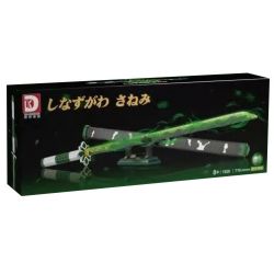 DK 1520 non  SÁT QUỶ KIMETSU NO YAIBA KAWA MIYA BẤT TỬ bộ đồ chơi xếp lắp ráp ghép mô hình Movie & Game Phim Và Trò Chơi 710 khối