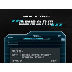 DOMICHA 5002 non  ROBOT XE TĂNG BIẾN HÌNH 5 STAR CRISIS ĐIỀU KHIỂN TỪ XA bộ đồ chơi xếp lắp ráp ghép mô hình  GALACTIC CRISIS Kỹ Thuật Công Nghệ Cao Mô Hình Phương Tiện 495 khối