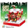 ZHEGAO 662024 non  HỘP QUÀ CABIN GIÁNG SINH bộ đồ chơi xếp lắp ráp ghép mô hình Creator GIFT BOX CHRISTMAS HOUSE Sáng Tạo 714 khối