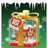 ZHEGAO 662024 non  HỘP QUÀ CABIN GIÁNG SINH bộ đồ chơi xếp lắp ráp ghép mô hình Creator GIFT BOX CHRISTMAS HOUSE Sáng Tạo 714 khối
