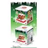 ZHEGAO 662024 non  HỘP QUÀ CABIN GIÁNG SINH bộ đồ chơi xếp lắp ráp ghép mô hình Creator GIFT BOX CHRISTMAS HOUSE Sáng Tạo 714 khối