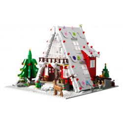 ZHEGAO 613001 non  CABIN NGHỆ THUẬT bộ đồ chơi xếp lắp ráp ghép mô hình Creator ARTISTIC CHALET Sáng Tạo 2159 khối