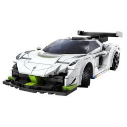 CADA DOUBLEE C51083 51083 non  MA THỤY ĐIỂN tỷ lệ 1:20 bộ đồ chơi xếp lắp ráp ghép mô hình Speed Champions Racing Cars FANTASMA RACE CAR KOENIGSEGG AGERA Đua Xe Công Thức 322 khối