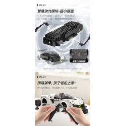 CADA DOUBLEE C51083 51083 non  MA THỤY ĐIỂN tỷ lệ 1:20 bộ đồ chơi xếp lắp ráp ghép mô hình Speed Champions Racing Cars FANTASMA RACE CAR KOENIGSEGG AGERA Đua Xe Công Thức 322 khối