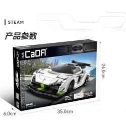 CADA DOUBLEE C51083 51083 non  MA THỤY ĐIỂN tỷ lệ 1:20 bộ đồ chơi xếp lắp ráp ghép mô hình Speed Champions Racing Cars FANTASMA RACE CAR KOENIGSEGG AGERA Đua Xe Công Thức 322 khối