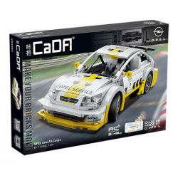 CADA DOUBLEE C51081 51081 non  OPEL ASTRA V8 COUPE tỷ lệ 1:20 bộ đồ chơi xếp lắp ráp ghép mô hình Speed Champions Racing Cars Đua Xe Công Thức 330 khối