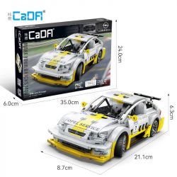 CADA DOUBLEE C51081 51081 non  OPEL ASTRA V8 COUPE tỷ lệ 1:20 bộ đồ chơi xếp lắp ráp ghép mô hình Speed Champions Racing Cars Đua Xe Công Thức 330 khối