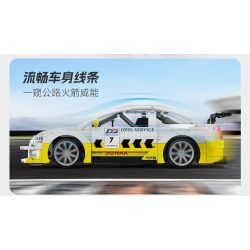 CADA DOUBLEE C51081 51081 non  OPEL ASTRA V8 COUPE tỷ lệ 1:20 bộ đồ chơi xếp lắp ráp ghép mô hình Speed Champions Racing Cars Đua Xe Công Thức 330 khối
