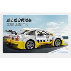 CADA DOUBLEE C51081 51081 non  OPEL ASTRA V8 COUPE tỷ lệ 1:20 bộ đồ chơi xếp lắp ráp ghép mô hình Speed Champions Racing Cars Đua Xe Công Thức 330 khối