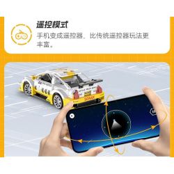 CADA DOUBLEE C51081 51081 non  OPEL ASTRA V8 COUPE tỷ lệ 1:20 bộ đồ chơi xếp lắp ráp ghép mô hình Speed Champions Racing Cars Đua Xe Công Thức 330 khối