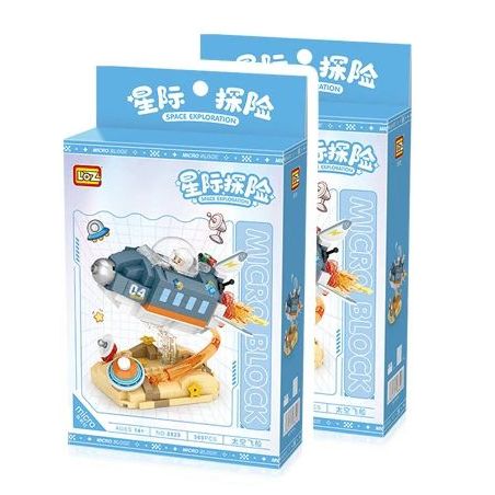 LOZ 8829 non  CUỘC PHIÊU LƯU GIỮA CÁC VÌ SAO TÀU VŨ TRỤ bộ đồ chơi xếp lắp ráp ghép mô hình SPACE EXPLORATION SPACE SHIP 360 khối