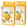 LOZ 8819 non  GUOGUO LIANMENG NGHĨ VỀ QUẢ CAM bộ đồ chơi xếp lắp ráp ghép mô hình FRUITS ALLIANCE