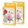 LOZ 8818 non  TRÁI CÂY VÀ LIAN MENG QUẢ ĐÀO KHIẾN BẠN HẠNH PHÚC bộ đồ chơi xếp lắp ráp ghép mô hình FRUITS ALLIANCE