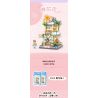 LOZ 8816 non  CHẾ ĐỘ XEM PHỐ THU NHỎ CỬA HÀNG HOA bộ đồ chơi xếp lắp ráp ghép mô hình FLORIST