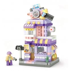 LOZ 8815 non  CHẾ ĐỘ XEM PHỐ THU NHỎ STUDIO ẢNH bộ đồ chơi xếp lắp ráp ghép mô hình PHOTO STUDIO