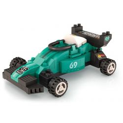 LOZ 8623 non  CUỘC ĐUA bộ đồ chơi xếp lắp ráp ghép mô hình