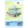 LOZ 8618 non  XE TĂNG bộ đồ chơi xếp lắp ráp ghép mô hình Military Army Quân Sự Bộ Đội