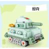 LOZ 8618 non  XE TĂNG bộ đồ chơi xếp lắp ráp ghép mô hình Military Army Quân Sự Bộ Đội