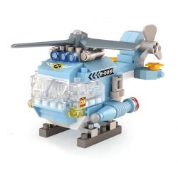 LOZ 8616 non  MÁY BAY bộ đồ chơi xếp lắp ráp ghép mô hình Military Army Quân Sự Bộ Đội