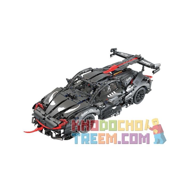 TAKUKI T2002 2002 non  NỌC ĐỘC ĐEN GTR bộ đồ chơi xếp lắp ráp ghép mô hình  DEVILPARSITE Kỹ Thuật Công Nghệ Cao Mô Hình Phương Tiện 2203 khối