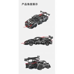 TAKUKI T2002 2002 non  NỌC ĐỘC ĐEN GTR bộ đồ chơi xếp lắp ráp ghép mô hình  DEVILPARSITE Kỹ Thuật Công Nghệ Cao Mô Hình Phương Tiện 2203 khối