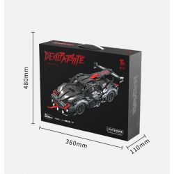 TAKUKI T2002 2002 non  NỌC ĐỘC ĐEN GTR bộ đồ chơi xếp lắp ráp ghép mô hình  DEVILPARSITE Kỹ Thuật Công Nghệ Cao Mô Hình Phương Tiện 2203 khối