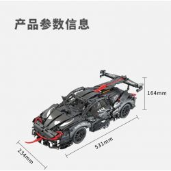 TAKUKI T2002 2002 non  NỌC ĐỘC ĐEN GTR bộ đồ chơi xếp lắp ráp ghép mô hình  DEVILPARSITE Kỹ Thuật Công Nghệ Cao Mô Hình Phương Tiện 2203 khối