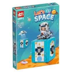 MASAHIRO 9092 non  HỘP VUI NHỘN KHÔNG GIAN bộ đồ chơi xếp lắp ráp ghép mô hình LET'S GO SPACE 869 khối