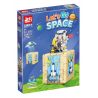 MASAHIRO 9091 non  HỘP VUI NHỘN KHÔNG GIAN bộ đồ chơi xếp lắp ráp ghép mô hình LET'S GO SPACE 884 khối