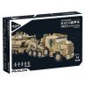 PanlosBrick 628015 Panlos Brick 628015 non  XE BỌC THÉP M1070 bộ đồ chơi xếp lắp ráp ghép mô hình Military Army M1070 ARMORED VEHICLE Quân Sự Bộ Đội 3482 khối