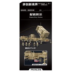 PanlosBrick 628014 Panlos Brick 628014 non  XE TÊN LỬA M983 bộ đồ chơi xếp lắp ráp ghép mô hình Military Army M983 MISSILE TRUCK Quân Sự Bộ Đội 2566 khối