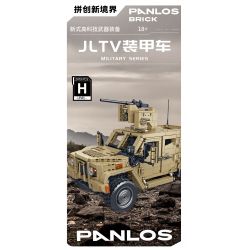 PanlosBrick 628013 Panlos Brick 628013 non  XE BỌC THÉP JLTV bộ đồ chơi xếp lắp ráp ghép mô hình Military Army Quân Sự Bộ Đội 2479 khối