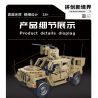 PanlosBrick 628013 Panlos Brick 628013 non  XE BỌC THÉP JLTV bộ đồ chơi xếp lắp ráp ghép mô hình Military Army Quân Sự Bộ Đội 2479 khối