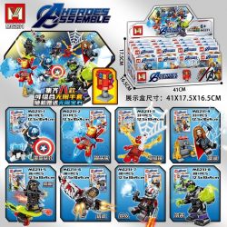 MG 231 non  GĂNG TAY VÔ CỰC 8 COMBO bộ đồ chơi xếp lắp ráp ghép mô hình Super Heroes Siêu Nhân Anh Hùng 263 khối